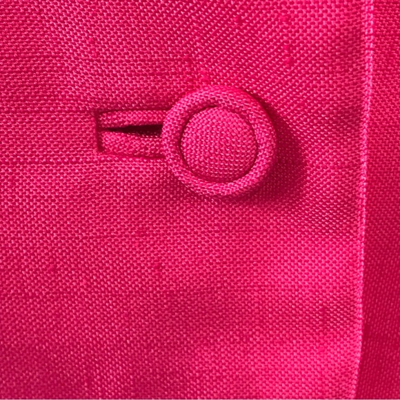 Vintage Hot Pink Cropped Single Breasted Blazer - Picture 7 of 12